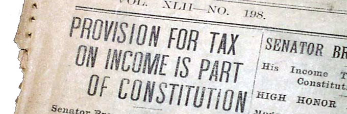 history of taxation in the us - beginnings through great depression